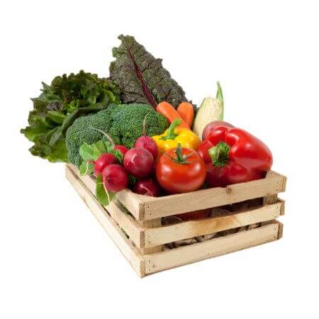 cassette di ortaggi misti grande